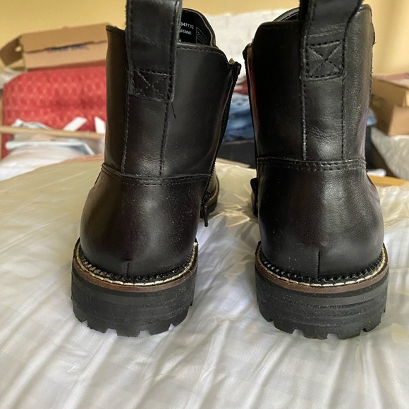 Chelsea leather ankle bootie 8 B - Picture 4 of 10